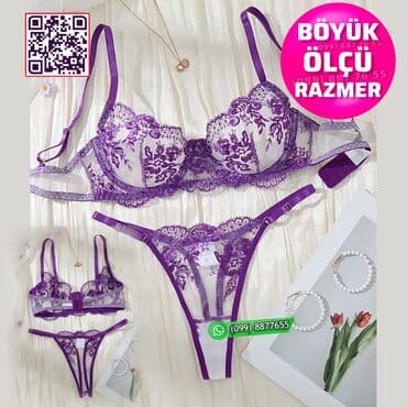 женские трусики из бамбукового волокна: Dəst iç geyim 2025 🔻 Təzə eti̇ketkali ori̇gi̇nal satıcı xanımdır — 1