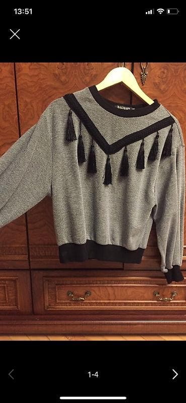 30 de facto sweatshirt: Sviter 1 dəfə geyinilib,38 rszmer,xaricdən alınıb — 6