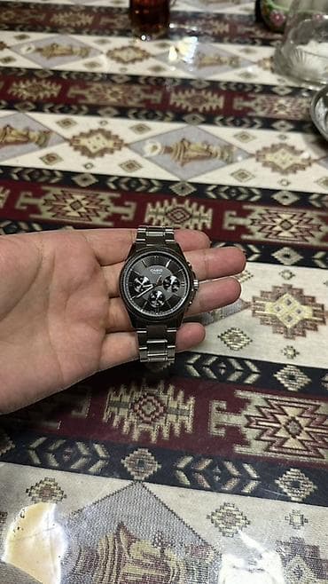 saat edifice: Qol saatı, Casio, rəng - Gümüşü — 3