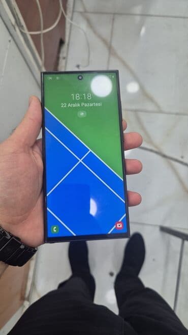 mobil telefonların satışı: Samsung Galaxy S24 Ultra, rəng - Qara, Barmaq izi — 2