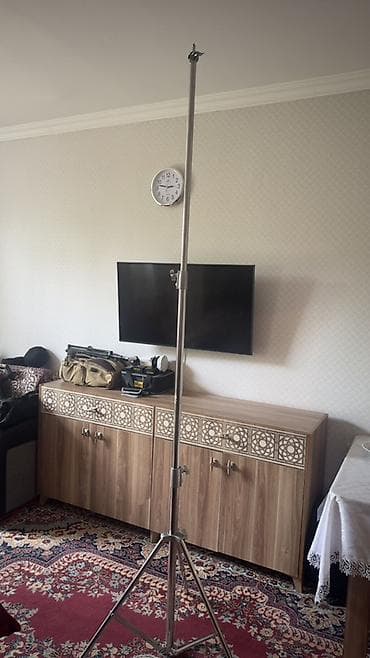 mikro sd: Foto/video üçün ağırdutumlu işıq stativi (C-stand tipli) - — 4