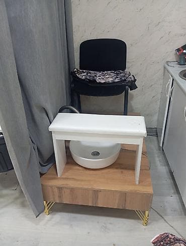 Pedikür üçün portativ yuma bölməsi və platforma - Pedikür və ayaq spa — 1