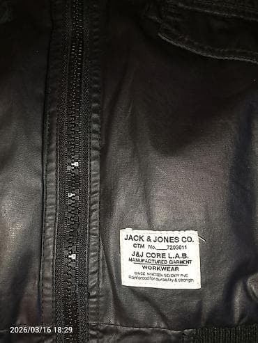 Куртки: JACK & JONES “CORE 1975” kişi gödəkçə - Ölçü: M (etiketdə M) - — 2