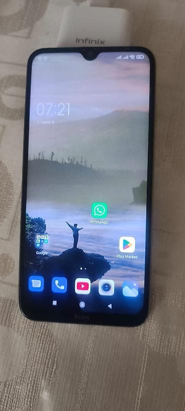 redmi note 14 ikinci el: Redmi 64 GB, rəng - Ağ, Barmaq izi — 1