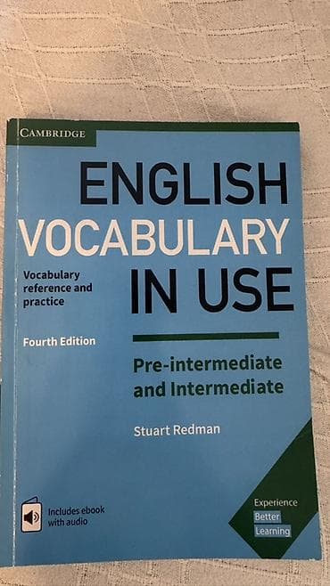 English Vocabulary in Use – Pre-intermediate and Intermediate lalafo.az -da English Vocabulary in Use – Pre-intermediate and Intermediate