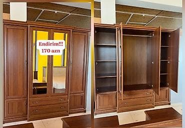 dolab aliram: Sara *satılır* Dolab ölçüləri Eni 215sm Hund 225sm Derinlik 60sm — 1