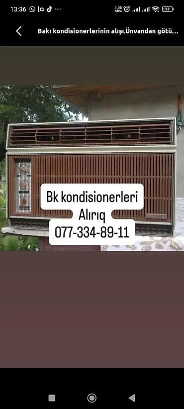 Təmir, Monoblok kondisionerlər, Demontaj