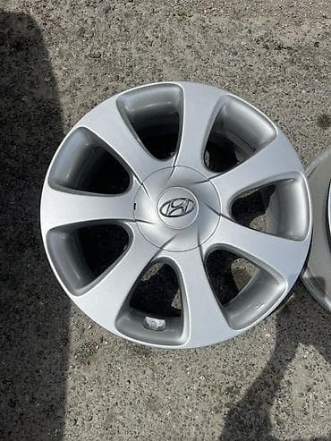 disk hunday: Hyundai markalı orijinal yüngül lehimli disklər dəsti - Sayı: 4 ədəd — 2