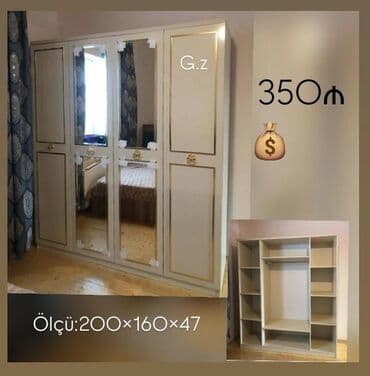 qarderob balkona: Yeni, Açılan, Düz dolab, Qarderob, paltar dolabı — 1