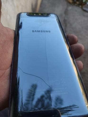data modem sim card: Samsung Galaxy A80, 128 GB, rəng - Qara — 4