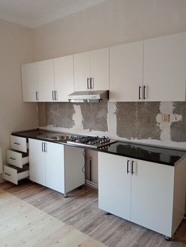 куплю кухню бу недорого: Sifarişlə mətbəx dəsti, Özü çəkən petlələr, Mat laminat, Kredit yoxdur, Pulsuz çatdırılma, Rayonlara çatdırılma — 4
