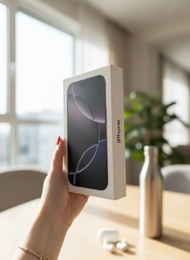 IPhone 16 Pro, 128 GB, Black Titanium, Face ID