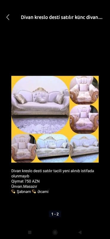 Divan lalafo.az -da Divan