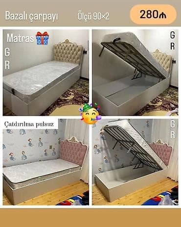 tek neferlik yataq ikinci el: Yeni, Təknəfərlik çarpayı — 1