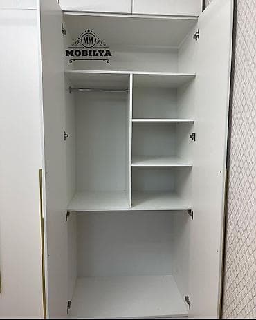 ev 16000: Yeni, Açılan, 4 qapılı Düz dolab, Qarderob, paltar dolabı, Azərbaycan — 4