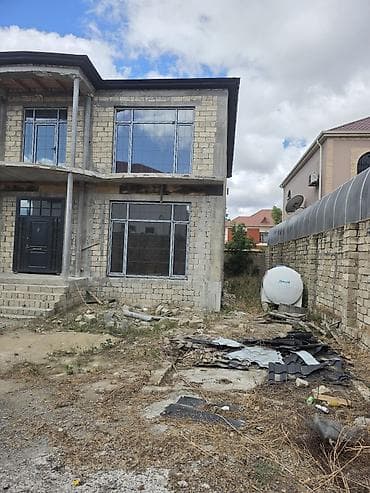 Satılır: 2 mərtəbəli fərdi yaşayış evi (tikili) - Layihə: simmetrik — 4