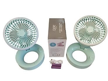 ventil: LED işıqlı masaüstü sərinkeş CXSYL SL-F6001 20sm . ❄️ Sərinlik artıq — 6