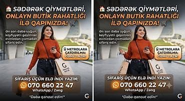 Sədərək qiymətləri, onlayn butik rahatlığı ilə qapınızda! - Evdən
