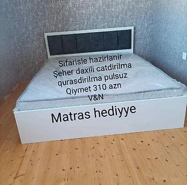 matrasların qiyməti: ✴️Sifarisle hazirlanir ✴️İki neferlik carpayi ✴️Yuksek keyfiyyet ucuz — 3