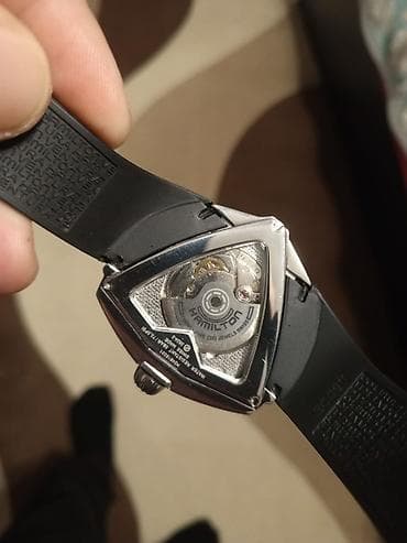 Eynəklər: İşlənmiş, Qol saatı, Hamilton, rəng - Gümüşü — 8