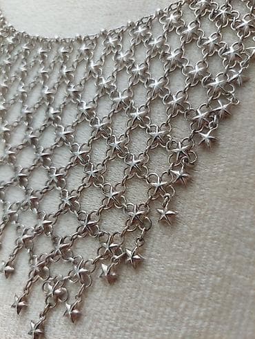 melek boyunbagi: Boyunbağı, Gümüş, 916 Əyar, Ödənişli çatdırılma — 2