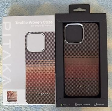 PITAKA Tactile Woven Case – iPhone 16 Pro Max üçün - Model: Tactile — 2