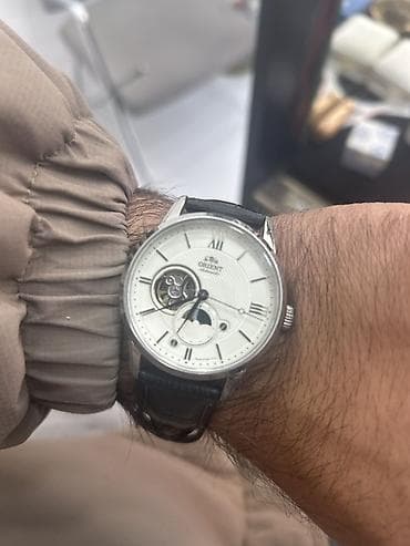 Наручные часы, Orient, цвет - Черный