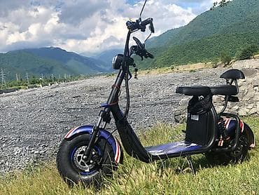 maped satilir: Şəhər və istirahət üçün elektrik skuter - Geniş, qalın təkərlər — 1