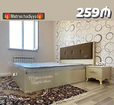 tek taxt: İkinəfərlik çarpayı, Tumba — 1