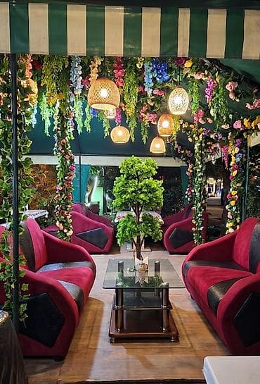 <> Dekor interer. Restoran,kafe,bağ evi yaşıllaşdırma xidməti