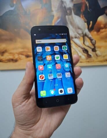 10 lite: ZTE Blade V8 Lite, 16 GB, rəng - Göy, Barmaq izi — 2