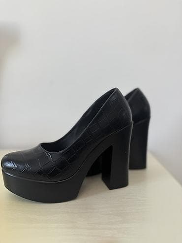 Digər ayaqqabılar: Ölçü: 37, rəng - Qara, İşlənmiş — 3