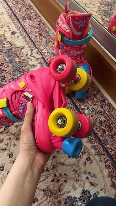Roliklər: Uşaq dördtəkərli paten dəsti - Model: “Inline Skates” yazılı uşaq — 3