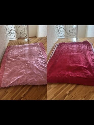 deve yünü yorgan: Yorganlar 2 ədəddir bir ədədinin qiyməti 55 AZN ( iri yun) Təzədir - — 1