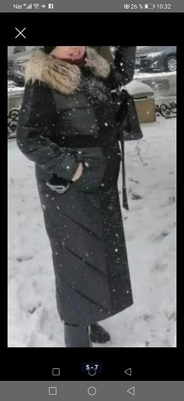 gence geyim: LORETA qadın uzun qış paltosu. Qadınlar üçün uzun qış paltosu 350 — 6