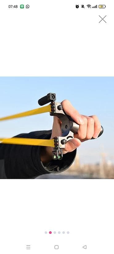 Lazer nişangahlı peşəkar qaşqaldaq (slingshot) - Korpus: erqonomik — 5