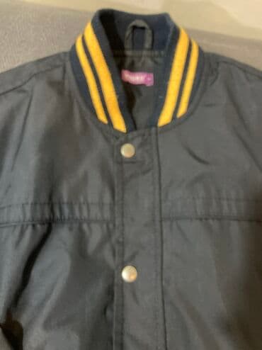 kurtkalar 2021: Tünd lacivərt rəngdə bomber/jacket tipli üst geyim. yenidir S razmer — 2