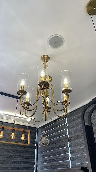 Çilçıraqlar: Çılçıraq, 10 və daha çox lampa, Metal — 3
