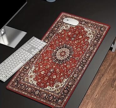 Şərq naxışlı masaüstü mouse pad / klaviatura altlığı Klassik qırmızı — 2