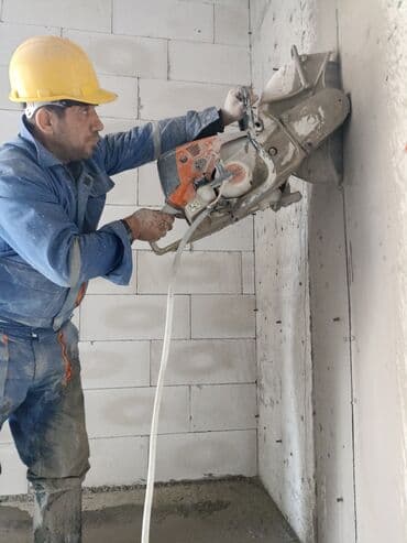 чистка канализации баку: Beton kesmek beton dewmek beton kesimi beton dewimi betondan qapi yeri — 1