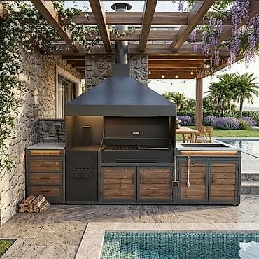 alfa term: Açıq hava üçün modul mətbəx komplekti - Material və dizayn: Toz — 3