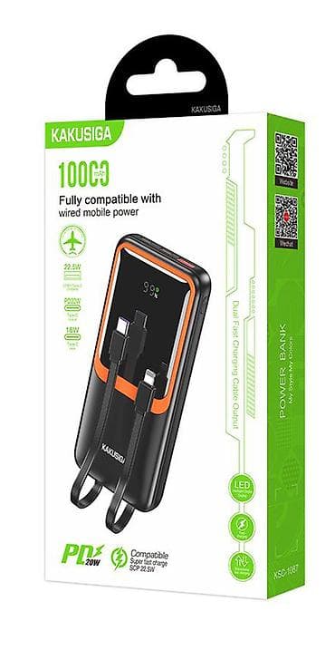 Kateqoriya: Power banklar Brend: Kaku Model: Kakusiga KSC-1087