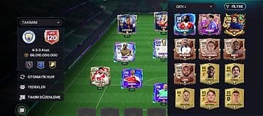 Другие комплектующие: EA FC Mobile hesabı – GEN 120 klub - Oyun: EA FC Mobile - Klub — 1