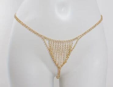 Eynəklər: Məhsul: Bədən zənciri/lingeri aksessuarı – kristallı bel bəzəyi — 5