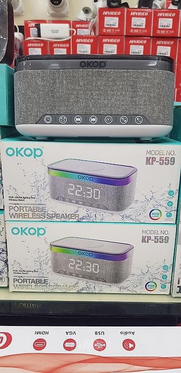 OKOP KP-559 Portativ Simsiz Dinamik - RGB rəngli işıqlandırma: ön lalafo.az -da OKOP KP-559 Portativ Simsiz Dinamik - RGB rəngli işıqlandırma: ön