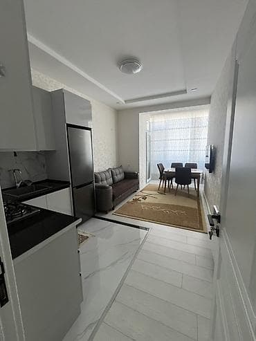 1 otaqlı mənzil – studio mətbəxli - Plan: Daxili dəhlizdən