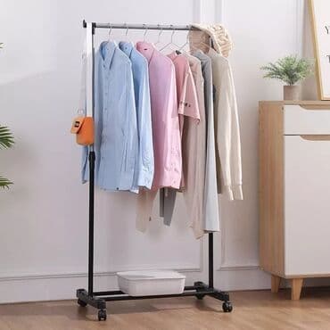 вешалка стойка для одежды напольная в икеа: Asilqan polad və plastikdən ibarət bu tək çubuqlu şaquli uzanan stend — 2