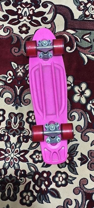 Velosiped aksesuarları: Plastik kruizer tipli skeytbord 2 ədəd di - Rəng: mavi - Gövdə — 5