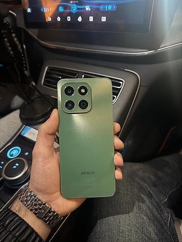 telofonu: Honor X6b, 128 GB, rəng - Yaşıl, Barmaq izi — 1