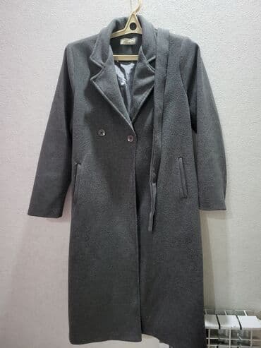 Palto, XL, rəng - Boz